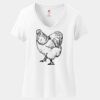 Women's Perfect T Cotton V Neck T Shirt Thumbnail