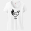 Women's Perfect T Cotton V Neck T Shirt Thumbnail