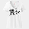 Women's Perfect T Cotton V Neck T Shirt Thumbnail