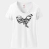 Women's Perfect T Cotton V Neck T Shirt Thumbnail
