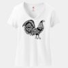 Ladies Perfect T Cotton V Neck T Shirt Thumbnail