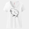 Women's Perfect T Cotton V Neck T Shirt Thumbnail
