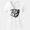 Women's Perfect T Cotton V Neck T Shirt Thumbnail