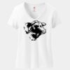 Women's Perfect T Cotton V Neck T Shirt Thumbnail