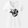 Women's Perfect T Cotton V Neck T Shirt Thumbnail