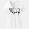 Women's Perfect T Cotton V Neck T Shirt Thumbnail