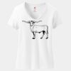Women's Perfect T Cotton V Neck T Shirt Thumbnail