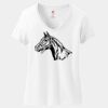 Women's Perfect T Cotton V Neck T Shirt Thumbnail