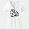 Women's Perfect T Cotton V Neck T Shirt Thumbnail