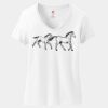 Women's Perfect T Cotton V Neck T Shirt Thumbnail