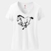 Women's Perfect T Cotton V Neck T Shirt Thumbnail