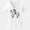 Women's Perfect T Cotton V Neck T Shirt Thumbnail
