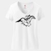 Women's Perfect T Cotton V Neck T Shirt Thumbnail