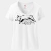 Women's Perfect T Cotton V Neck T Shirt Thumbnail