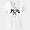 Women's Perfect T Cotton V Neck T Shirt Thumbnail