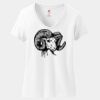 Women's Perfect T Cotton V Neck T Shirt Thumbnail