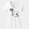 Women's Perfect T Cotton V Neck T Shirt Thumbnail
