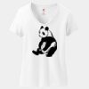 Women's Perfect T Cotton V Neck T Shirt Thumbnail