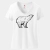 Women's Perfect T Cotton V Neck T Shirt Thumbnail
