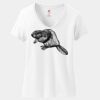 Women's Perfect T Cotton V Neck T Shirt Thumbnail