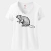 Women's Perfect T Cotton V Neck T Shirt Thumbnail