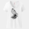 Women's Perfect T Cotton V Neck T Shirt Thumbnail