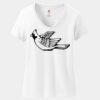 Women's Perfect T Cotton V Neck T Shirt Thumbnail