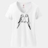 Women's Perfect T Cotton V Neck T Shirt Thumbnail