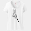 Women's Perfect T Cotton V Neck T Shirt Thumbnail