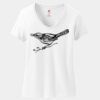 Women's Perfect T Cotton V Neck T Shirt Thumbnail