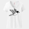 Ladies Perfect T Cotton V Neck T Shirt Thumbnail