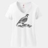 Women's Perfect T Cotton V Neck T Shirt Thumbnail