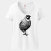 Women's Perfect T Cotton V Neck T Shirt Thumbnail