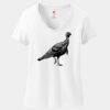 Women's Perfect T Cotton V Neck T Shirt Thumbnail