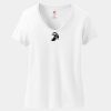 Ladies Perfect T Cotton V Neck T Shirt Thumbnail