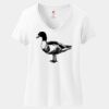 Women's Perfect T Cotton V Neck T Shirt Thumbnail
