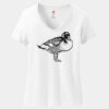 Women's Perfect T Cotton V Neck T Shirt Thumbnail