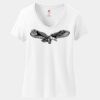 Women's Perfect T Cotton V Neck T Shirt Thumbnail
