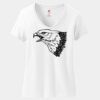 Women's Perfect T Cotton V Neck T Shirt Thumbnail
