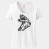 Women's Perfect T Cotton V Neck T Shirt Thumbnail