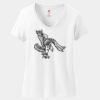 Women's Perfect T Cotton V Neck T Shirt Thumbnail
