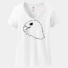Women's Perfect T Cotton V Neck T Shirt Thumbnail