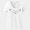 Women's Perfect T Cotton V Neck T Shirt Thumbnail