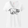 Women's Perfect T Cotton V Neck T Shirt Thumbnail