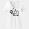 Women's Perfect T Cotton V Neck T Shirt Thumbnail