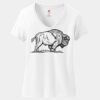 Women's Perfect T Cotton V Neck T Shirt Thumbnail