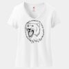 Women's Perfect T Cotton V Neck T Shirt Thumbnail