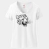 Women's Perfect T Cotton V Neck T Shirt Thumbnail