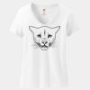 Women's Perfect T Cotton V Neck T Shirt Thumbnail