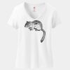 Women's Perfect T Cotton V Neck T Shirt Thumbnail